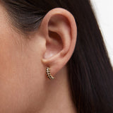 Pendientes Noxen en Plata 925 Bañada en Oro de 18 Kt
