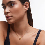 Pendientes Noxen en Plata 925 Bañada en Oro de 18 Kt