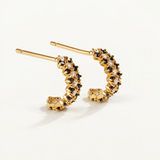 Pendientes Noxen en Plata 925 Bañada en Oro de 18 Kt