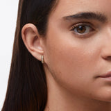 Pendientes Noxen en Plata 925 Bañada en Oro de 18 Kt