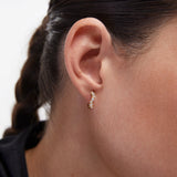 Pendientes Elina en Plata 925 Bañada en Oro de 18 Kt