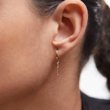 Pendientes Lumis en Plata 925 Bañada en Oro de 18 Kt