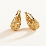 Pendientes Silta en Plata 925 Bañada en Oro de 18 Kt