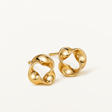 Pendientes Laira en Plata 925 Bañada en Oro de 18 Kt