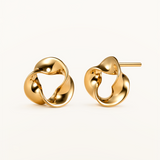 Pendientes Laira en Plata 925 Bañada en Oro de 18 Kt