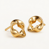 Pendientes Laira en Plata 925 Bañada en Oro de 18 Kt