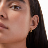 Pendientes Etria en Plata 925 Bañada en Oro de 18 Kt