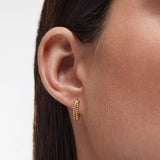 Pendientes Etria en Plata 925 Bañada en Oro de 18 Kt