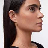 Pendientes Nodia en Plata 925 Bañada en Oro de 18 Kt