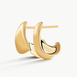 Pendientes Silena en Plata 925 Bañada en Oro de 18 Kt