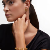 Pendientes Nera en Plata 925 Bañada en Oro de 18 Kt