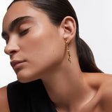 Pendientes Velara en Plata 925 Bañada en Oro de 18 Kt