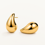 Pendientes Juli Maxi en Plata 925 Bañada en Oro de 18 Kt