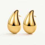Pendientes Juli Maxi en Plata 925 Bañada en Oro de 18 Kt
