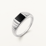 Anillo Arvel Ridge en Plata de Primera Ley