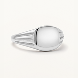 Anillo Sello Bolden Flow en Plata de Primera Ley