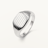 Anillo Sello Arvel Nervio en Plata de Primera Ley