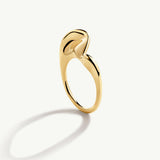 Sortija Silena en Plata 925 Bañada en Oro de 18 Kt