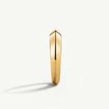 Sortija Bold en Plata 925 Bañada en Oro de 18 Kt