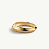 Sortija Bold en Plata 925 Bañada en Oro de 18 Kt