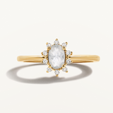 Sortija Aurelia en Plata 925 Bañada en Oro de 18 Kt