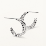 Pendientes Mini Beads Twin Hoop en de Primera Ley