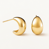 Pendientes Bold Gala en Plata 925 Bañada en Oro de 18 Kt