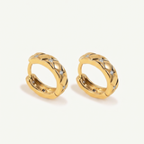 Pendientes Aurex en Plata 925 Bañada en Oro de 18 Kt