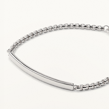 Pulsera Bolden Line en Plata de Primera Ley